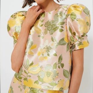 Tuckernuck Lotus Jacquard Thea Blouse